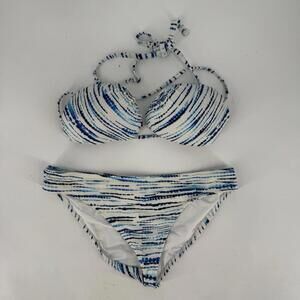 La blanca swimsuit bikini medium 8 10 2 piece swim beach summer strappy